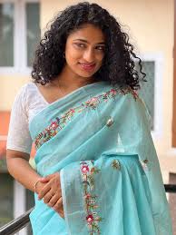 Hand Embroidered Sarees